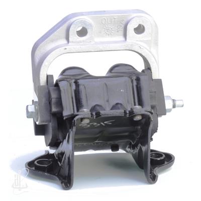 Anchor Industries Motor Mounts, Block Mount Style, Bolt-in, Black Rubber/Steel Bushing - 3315