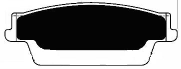 Porterfield Brake Pads for 2005 CADILLAC SRX