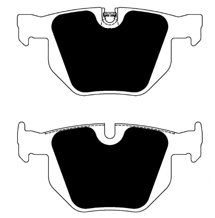 Porterfield Brake Pads for 2008 BMW X5 3.0si
