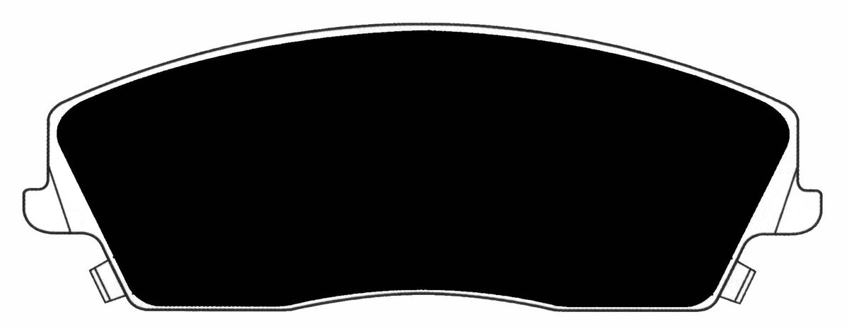FR SPORT Porterfield Brake Pads for 2011 DODGE CHALLENGER SE - View 3