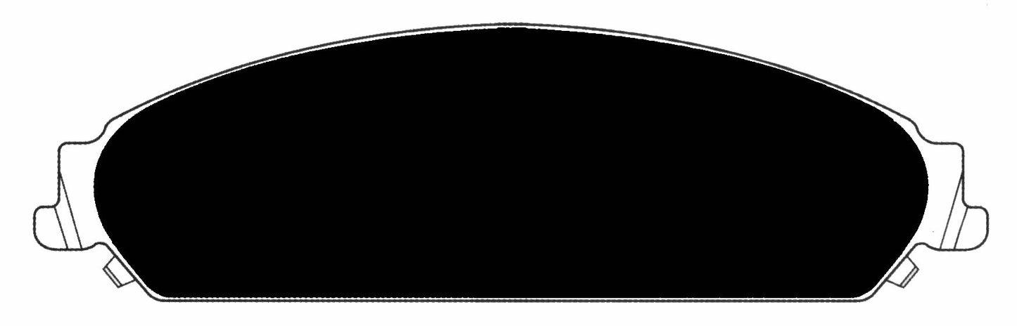 Porterfield Brake Pads for 2009 DODGE CHARGER R/T