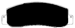 FR SPORT Porterfield Brake Pads for 2005 FORD F350 1 Ton 4WD SRW