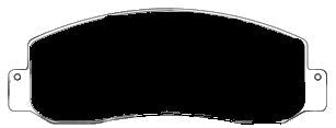 Porterfield Brake Pads for 2007 FORD F350 1 Ton 4WD SRW
