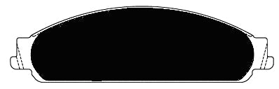 Porterfield Brake Pads for 2008 FORD TAURUS X