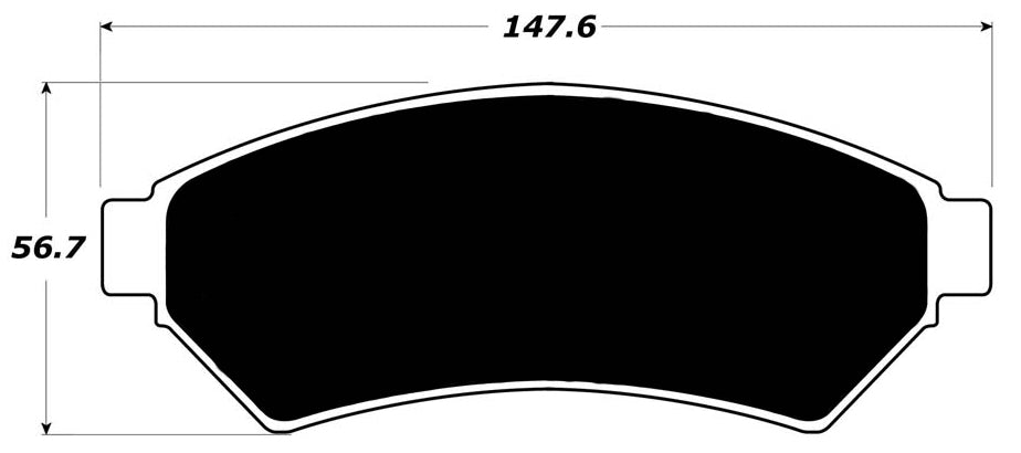 Porterfield Brake Pads for 2009 PONTIAC MONTANA