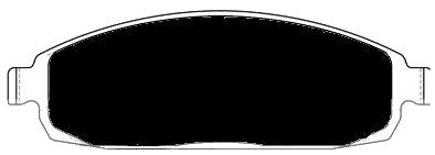 Porterfield Brake Pads for 2008 JEEP GRAND CHEROKEE