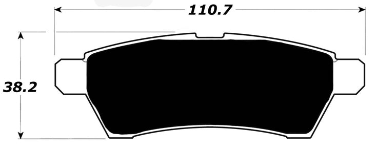 Porterfield Brake Pads for 2009 NISSAN XTERRA