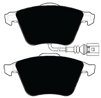 Porterfield Brake Pads for 2010 AUDI TT Quattro - V6 3.2L