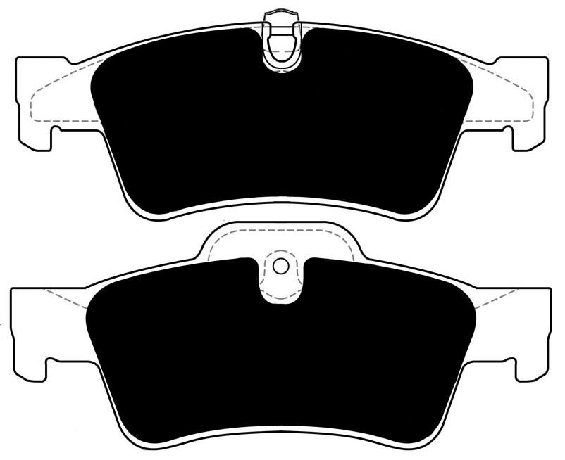 Porterfield Brake Pads for 2008 MERCEDES-BENZ ML550