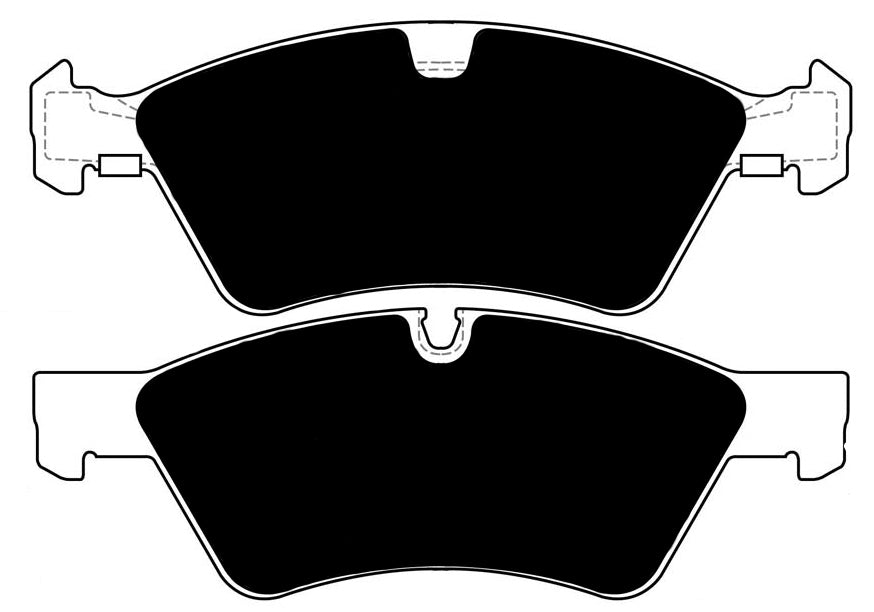 Porterfield Brake Pads for 2006 MERCEDES-BENZ E500 4-Matic