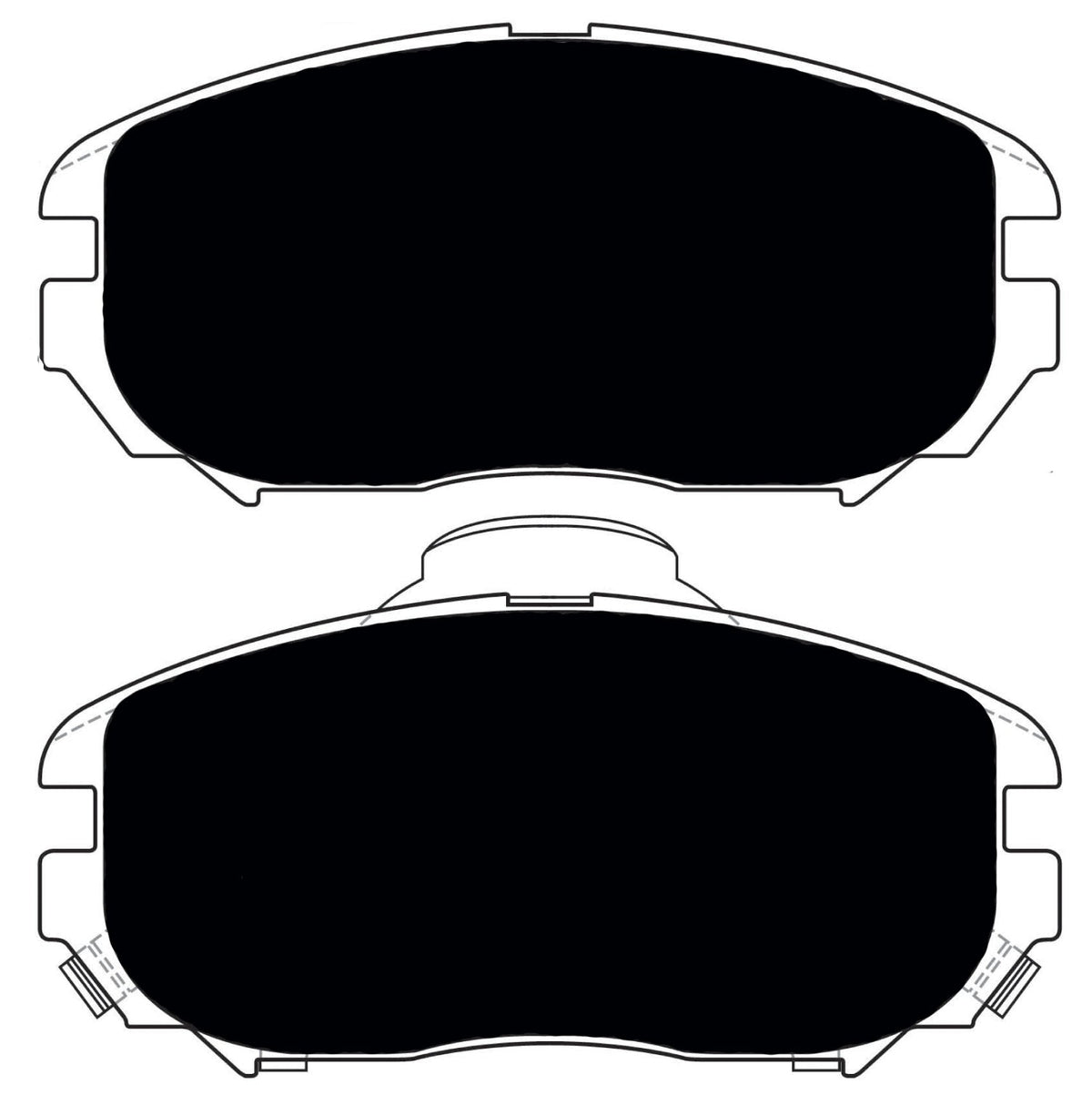 FR SPORT Porterfield Brake Pads for 2010 GMC TERRAIN