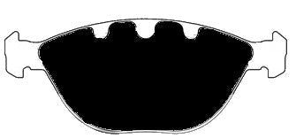 Porterfield Brake Pads for 2008 BMW ALPINA B7