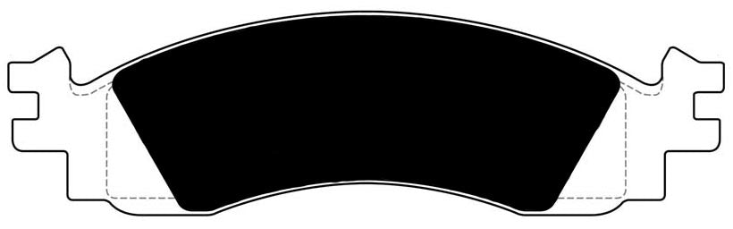 Porterfield Brake Pads for 2011 FORD TAURUS SHO Perf. Pkg