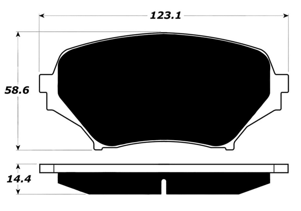 Porterfield Brake Pads for 2008 MAZDA MX-5 MIATA