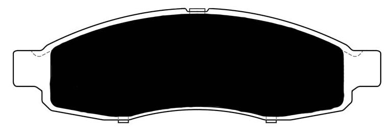 Porterfield Brake Pads for 2006 NISSAN TITAN