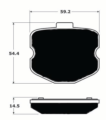 Porterfield Brake Pads for 2012 CHEVROLET CORVETTE Grand Sport