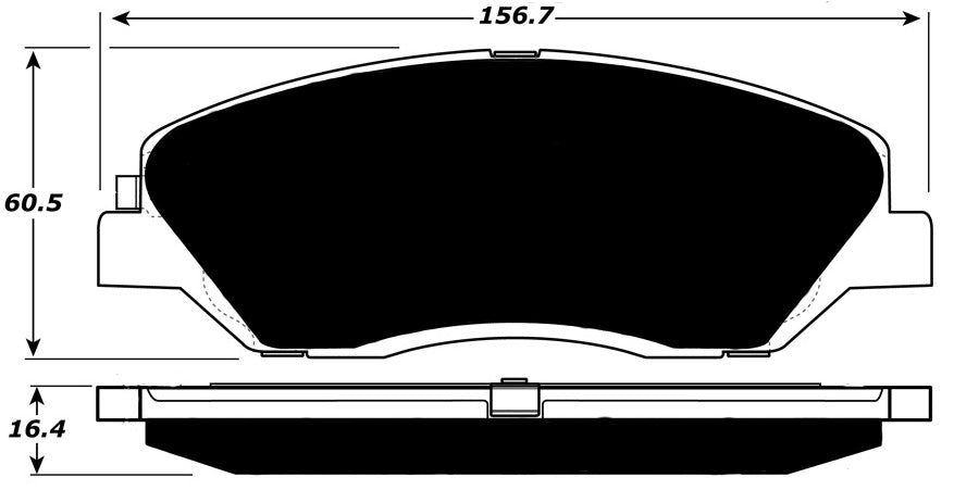 Porterfield Brake Pads for 2011 KIA SEDONA