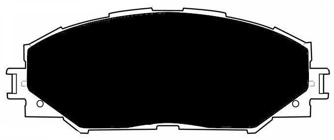 Porterfield Brake Pads for 2009 TOYOTA COROLLA Sedan(Rear Drum)