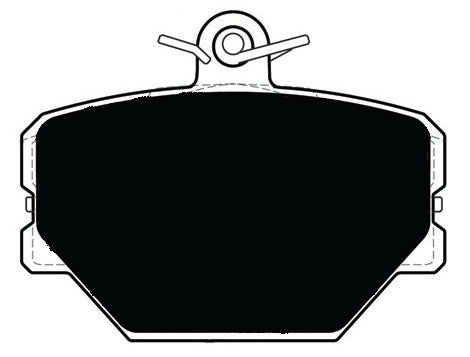 Porterfield Brake Pads for 2001 SMART CITY Coupe