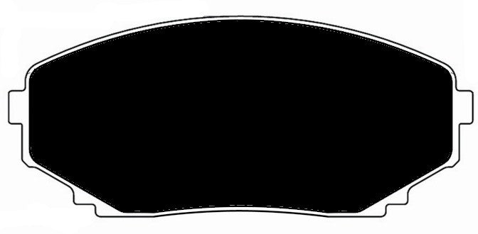 Porterfield Brake Pads for 2013 LINCOLN MK X