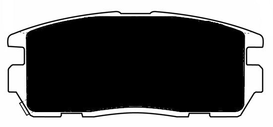 Porterfield Brake Pads for 2007 CHEVROLET EQUINOX