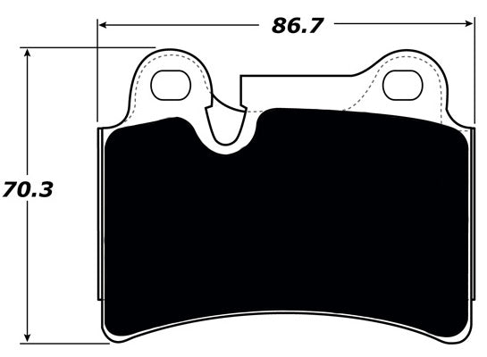 Porterfield Brake Pads for 2008 VOLKSWAGEN TOUAREG 2 V6 3.6L w/330mm Front Discs