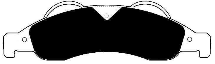 Porterfield Brake Pads for 2008 FORD EXPEDITION