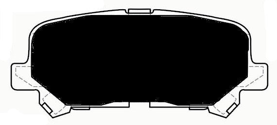 Porterfield Brake Pads for 2008 ACURA MDX