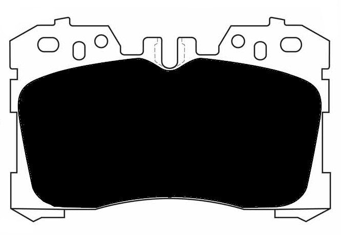 Porterfield Brake Pads for 2010 LEXUS LS 460