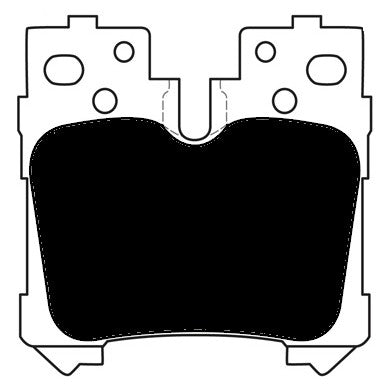 Porterfield Brake Pads for 2010 LEXUS LS 460 L