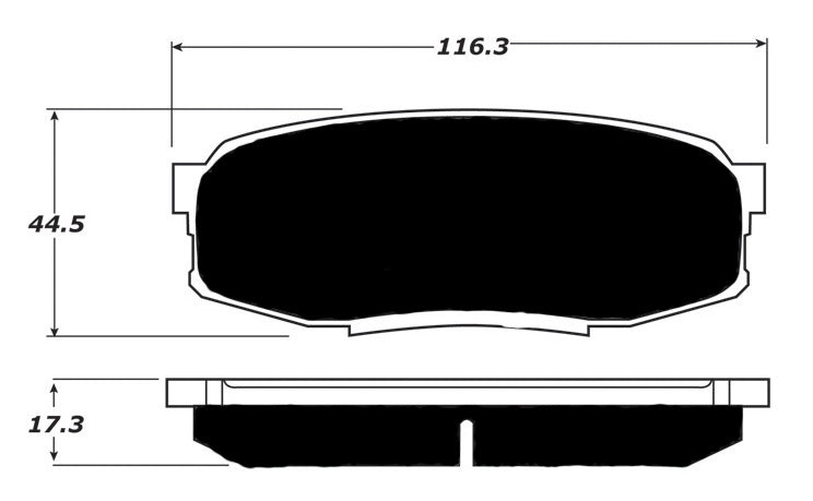 Porterfield Brake Pads for 2016 TOYOTA TUNDRA