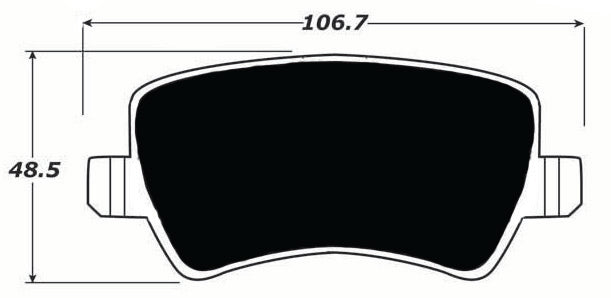 Porterfield Brake Pads for 2015 VOLVO S80 AWD 316mm Front DISC