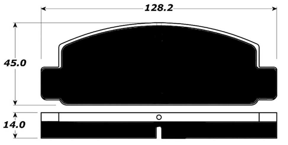 Porterfield Brake Pads for 1992 MAZDA RX 7 w/Solid Rear Disc