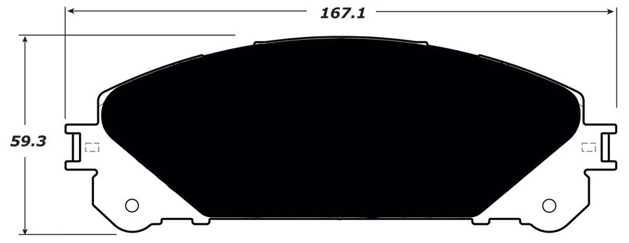 Porterfield Brake Pads for 2012 TOYOTA HIGHLANDER
