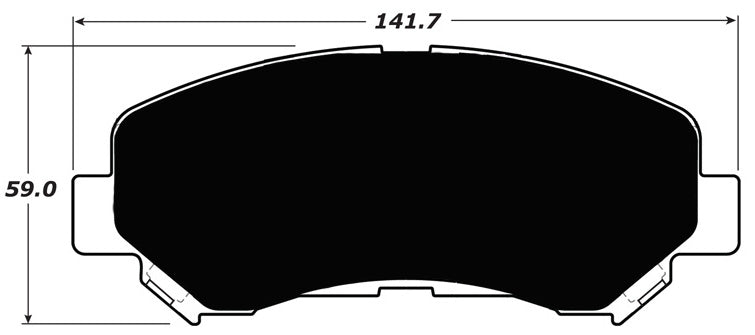 Porterfield Brake Pads for 2012 NISSAN ROGUE