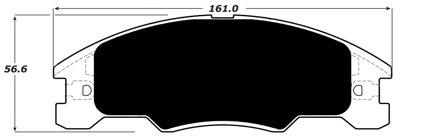 Porterfield Brake Pads for 2009 FORD FOCUS