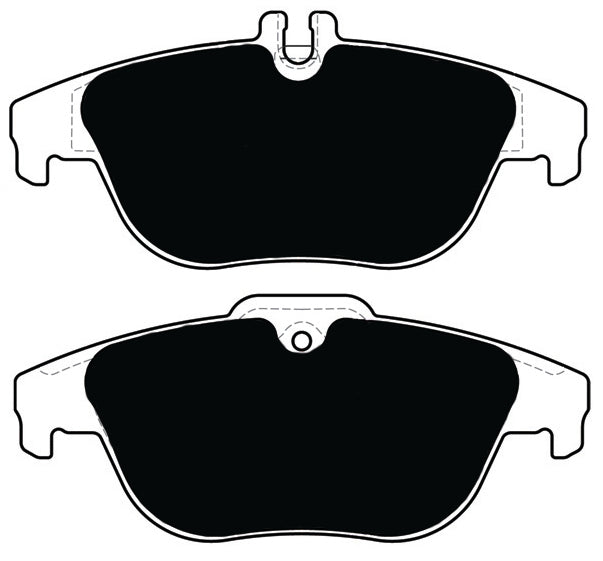 Porterfield Brake Pads for 2010 MERCEDES-BENZ C300