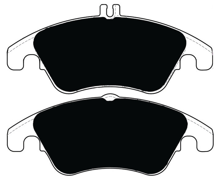 Porterfield Brake Pads for 2012 MERCEDES-BENZ C300(W204.080)