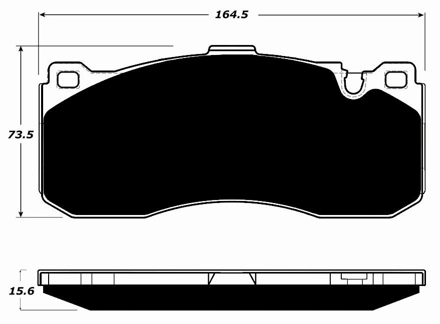 Porterfield Brake Pads for 2010 BMW 135i