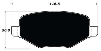 Porterfield Brake Pads for 2018 LINCOLN MKT w/ Rear Solid Disc
