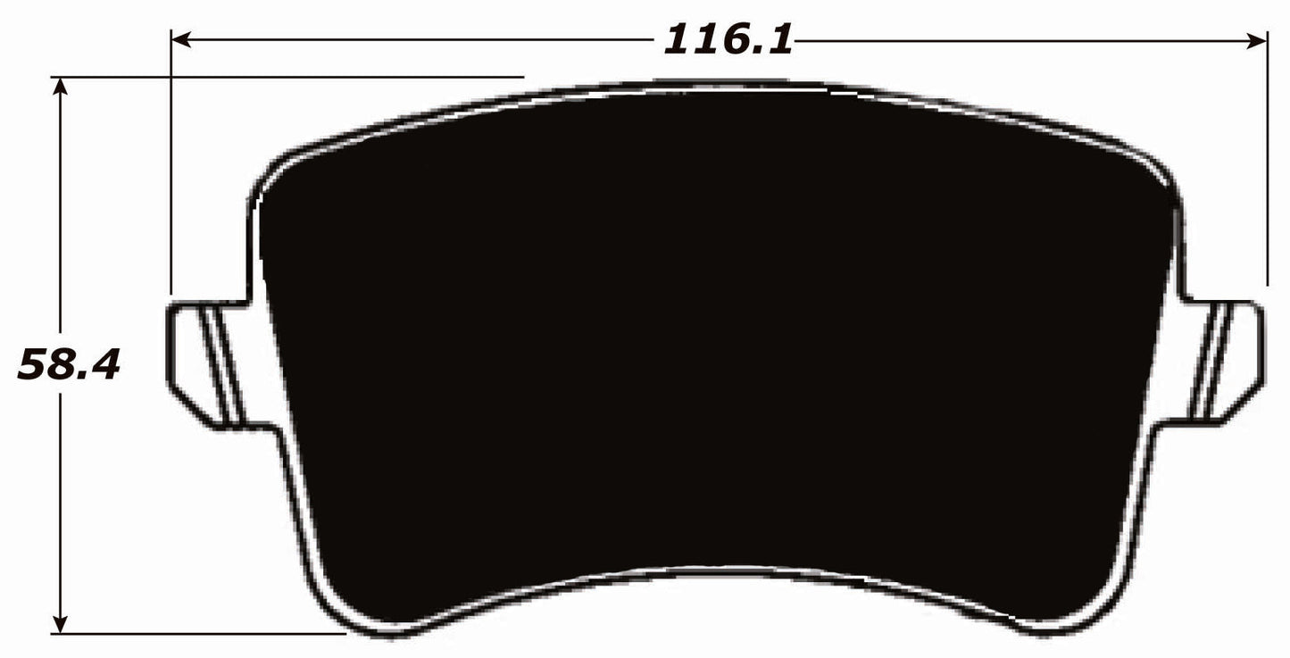 Porterfield Brake Pads for 2014 AUDI A5/A5 Quattro - 314mm Front Disc