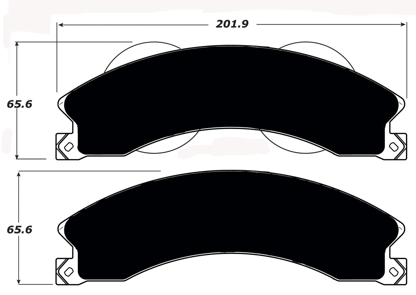 Porterfield Brake Pads for 2011 GMC SIERRA 2500 4WD