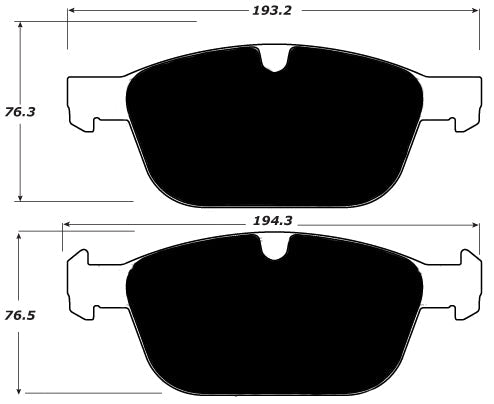 Porterfield Brake Pads for 2012 VOLVO XC60