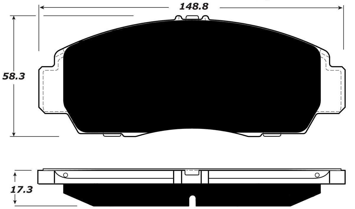 Porterfield Brake Pads for 2011 ACURA TSX