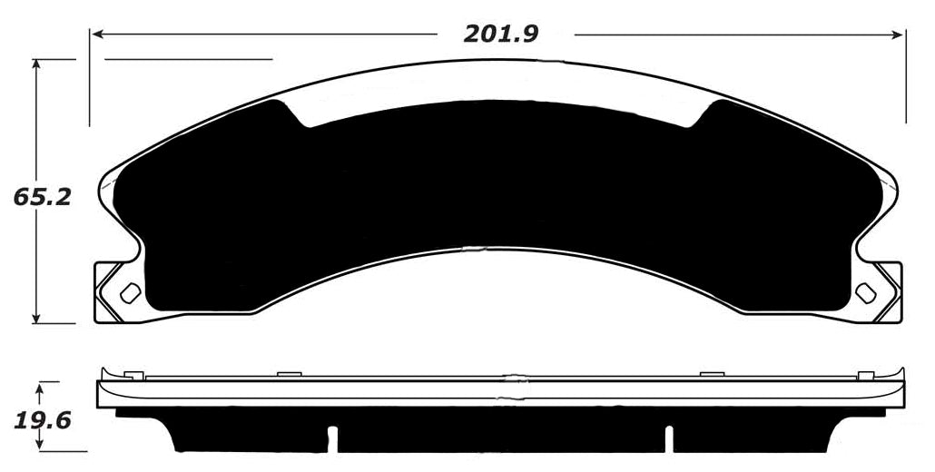Porterfield Brake Pads for 2014 CHEVROLET SILVERADO 3500 4WD