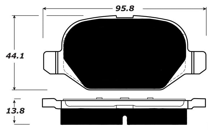Porterfield Brake Pads for 2012 FIAT 500 Abarth