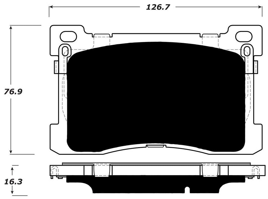 Porterfield Brake Pads for 2013 HYUNDAI EQUUS 5.0L