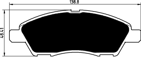 Porterfield Brake Pads for 2015 NISSAN VERSA