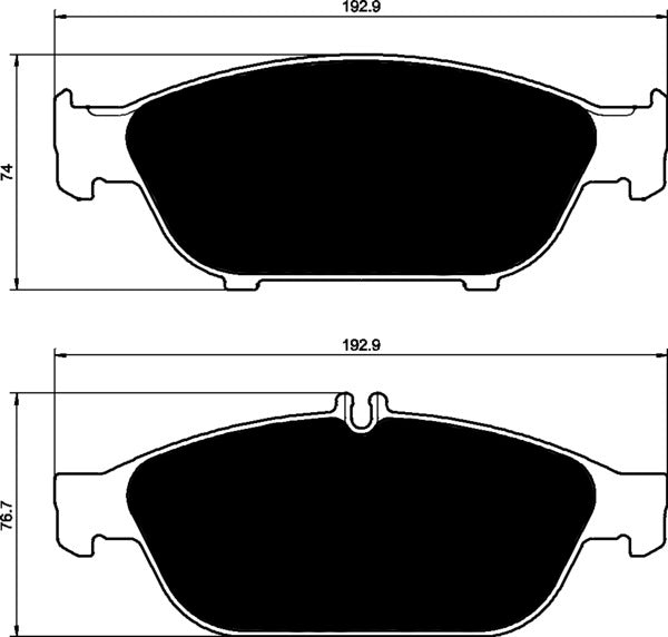 Porterfield Brake Pads for 2012 MERCEDES-BENZ E550 Coupe
