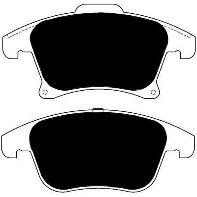 Porterfield Brake Pads for 2017 FORD FUSION
